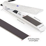 : Nano-Titanium Hair Straightener 1 Inch Flat Iron