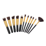 10 Pcs Makeup Brushes Set
