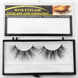 Mink Eyelashes Criss-Cross